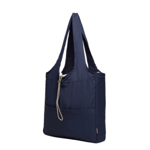 Balos Convertible Tote - Navy Seal - Recycled Plastic Reusable Bag - Image 3