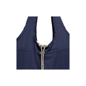 Balos Convertible Tote - Navy Seal - Recycled Plastic Reusable Bag - Image 5