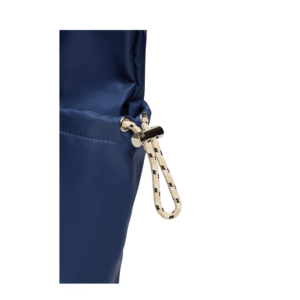 Ripple Tote Bag - Navy Seal - Recycled Nylon Zippered Tote - Image 5