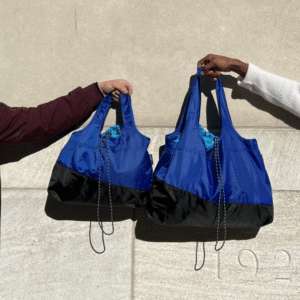 Little Sur Tote - Ultra Marine - Recycled Nylon Water-Resistant Bag - Image 9