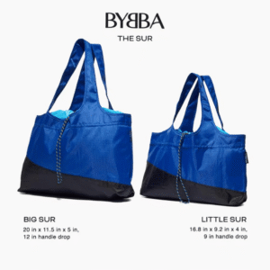 Little Sur Tote - Ultra Marine - Recycled Nylon Water-Resistant Bag - Image 11