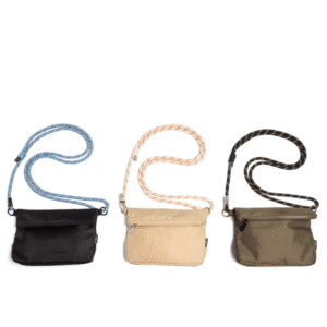 Mahé Crossbody Bag - Seaweed - Recycled Nylon Sustainable Bag - Image 7