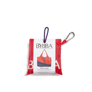 Little Sur Tote - Red Flag - Recycled Nylon Water-Resistant Bag - Image 4