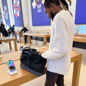 Little Sur Tote - Stingray - Recycled Nylon Water-Resistant Bag - Image 6