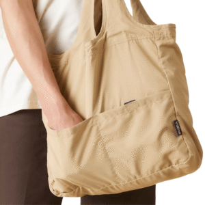 Balos Convertible Tote - Sand Dune - Recycled Plastic Reusable Bag - Image 6