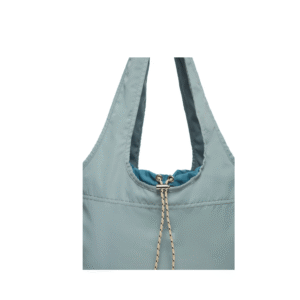 Balos Convertible Tote - Misty Blue - Recycled Plastic Reusable Bag - Image 5