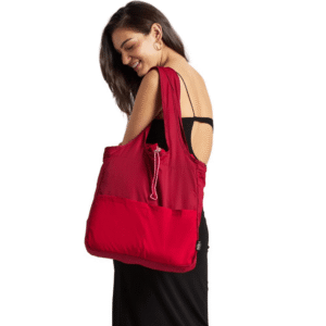 Balos Convertible Tote - Seaberry - Recycled Plastic Reusable Bag - Image 8