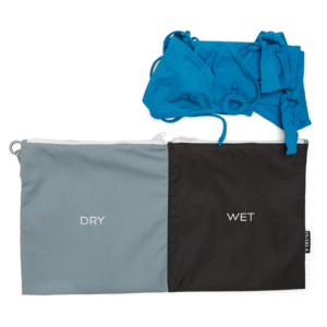 Double Take Wet/Dry Pouch - Recycled Plastic Travel Organizer - Image 6