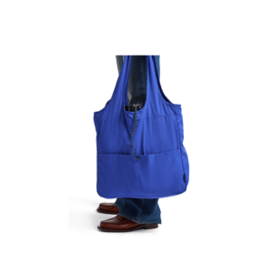 Balos Convertible Tote - Cobalt Wave - Recycled Plastic Reusable Bag - Image 10