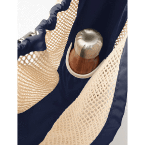 Net.Zero Mesh Bag - Navy - Recycled Ocean Plastic Bag - Image 3
