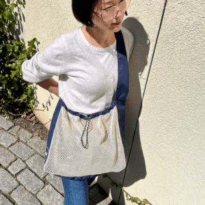 Net.Zero Mesh Bag - Navy - Recycled Ocean Plastic Bag - Image 6