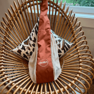 Net.Zero Mesh Bag - Rust - Recycled Ocean Plastic Bag - Image 11