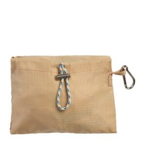 Big Sur Horizontal Tote - Sand - Recycled Plastic Foldable Bag - Image 8