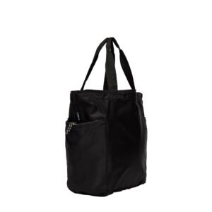 Ripple Tote Bag - Stingray Black - Recycled Nylon Zippered Tote - Image 4