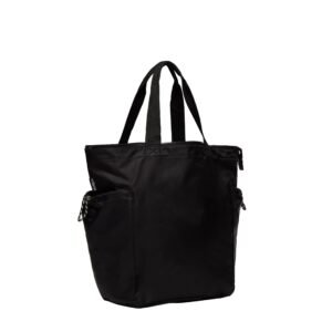 Ripple Tote Bag - Stingray Black - Recycled Nylon Zippered Tote