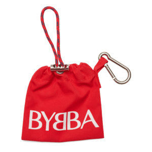 Urchin Mini Pouch 4x4 - Red Coral - Recycled Plastic Zippered Pouch