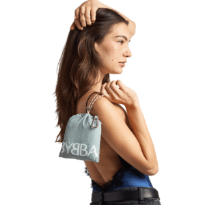 Balos Convertible Tote - Misty Blue - Recycled Plastic Reusable Bag - Image 7