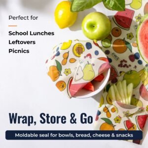 Beeswax Wraps – Plastic-Free Food Storage - Image 21