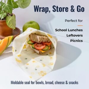 Beeswax Wraps – Plastic-Free Food Storage - Image 3