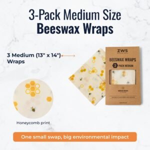 Beeswax Wraps – Plastic-Free Food Storage - Image 5