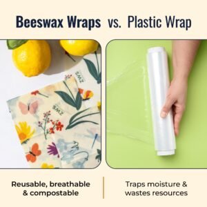 Beeswax Wraps – Plastic-Free Food Storage - Image 17