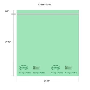 Compostable & Resealable Gallon-Size Bags - 15pk - Image 4