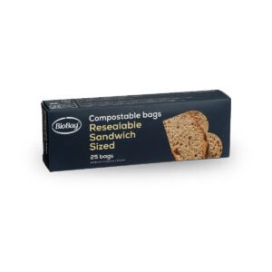 Compostable & Resealable Sandwich Bags - 25pk - Image 1