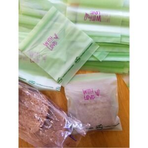 Compostable & Resealable Sandwich Bags - 25pk - Image 3