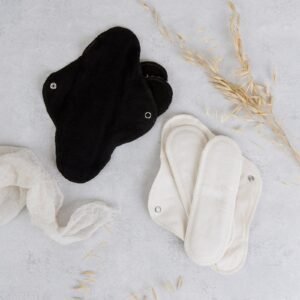 Reusable Day Pad - Reusable Period Pad. 100% Cotton. Handmade. 1 Pad w/ 2 Inserts