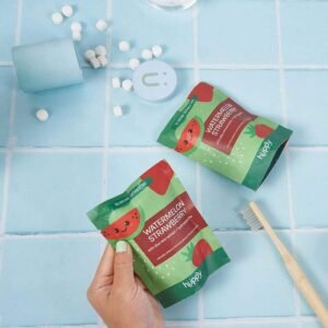 Toothpaste Tablets - Zero Waste Toothpaste - All-Natural. Plastic Free. Refillable. 62 ct. - Image 8