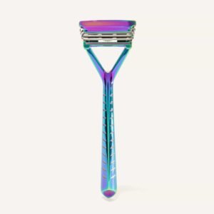 Pivoting Head Stainless Steel Razor - Triple-Head Razor - Image 5