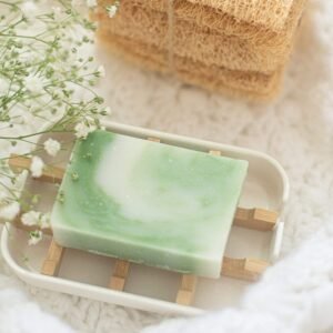 Unscented Soap Bar - Zero Waste Soap Bar. Sensitive Skin. Vegan. 3.5oz - Image 3