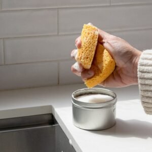 Organic Dish Soap Bar - Solid Dish Soap. Plastic Free. Vegan. 7.5oz - Image 2