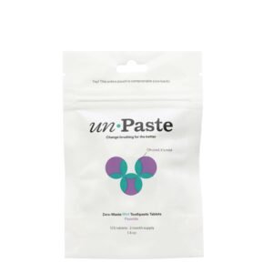 Unpaste Tooth Tabs - Zero Waste Toothpaste - With OR Without Fluoride. Vegan. Compostable