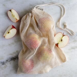 Mesh Produce Bag - Multiple Sizes - Zero Waste Net Bag - Image 3