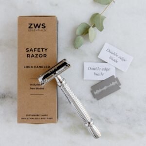Zero Waste Safety Razor - Sustainable Razor - Single Blade. 10 Free Blades - Image 7