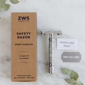 Zero Waste Safety Razor - Sustainable Razor - Single Blade. 10 Free Blades - Image 6